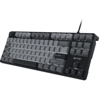 Fury Kanabo K2 Gaming Μηχανικό Πληκτρολόγιο με Φωτιζόμενα πλήκτρα (Αγγλικό US) Black/Grey
