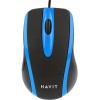 Havit MS753 Ενσύρματο Ποντίκι Μαύρο / Μπλε