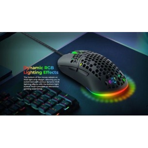 Havit MS1036 RGB Gaming Ποντίκι 7200 DPI Μαύρο