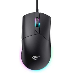 Havit SK487L RGB Gaming Ποντίκι 8000 DPI Μαύρο