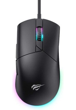 Havit SK487L RGB Gaming Ποντίκι 8000 DPI Μαύρο
