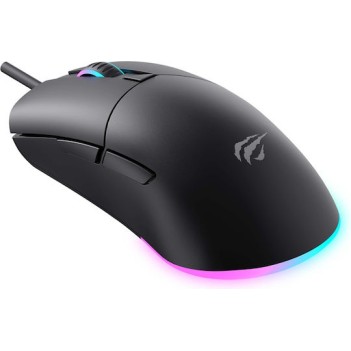 Havit SK487L RGB Gaming Ποντίκι 8000 DPI Μαύρο
