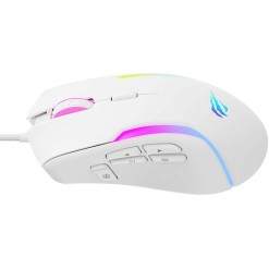 Havit MS1033 RGB Gaming Ποντίκι 8000 DPI Λευκό