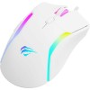 Havit MS1033 RGB Gaming Ποντίκι 8000 DPI Λευκό