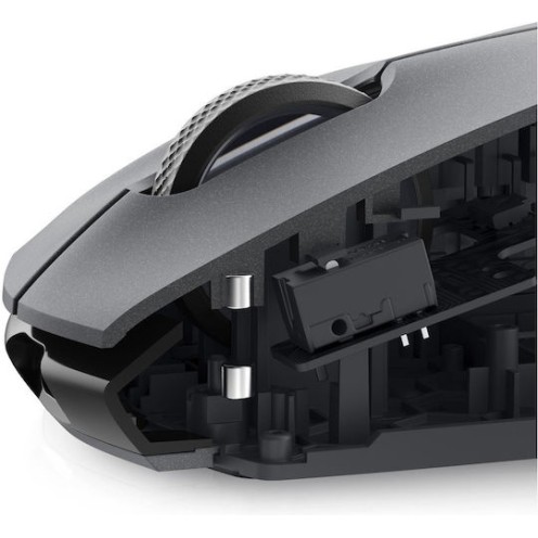Dell Alienware Tri Mode AW720M Ασύρματο RGB Gaming Ποντίκι 26000 DPI Lunar Light