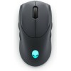 Dell Alienware Tri Mode AW720M Ασύρματο RGB Gaming Ποντίκι 26000 DPI Lunar Light