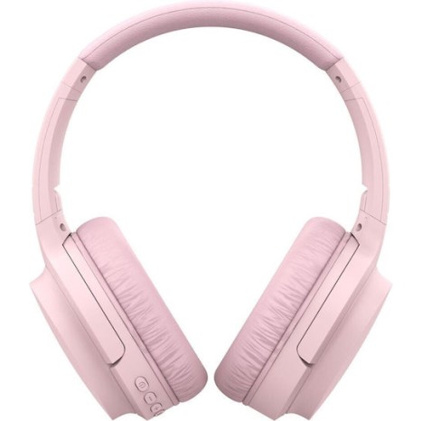 Havit I62 Ασύρματα / Ενσύρματα Over Ear Ακουστικά με 8 ώρες Λειτουργίας Ροζ