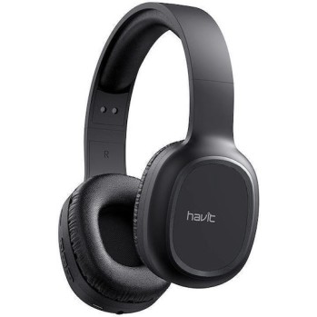 Havit H2590BT Pro Ασύρματα / Ενσύρματα Over Ear Ακουστικά με Ραδιόφωνο Μαύρα