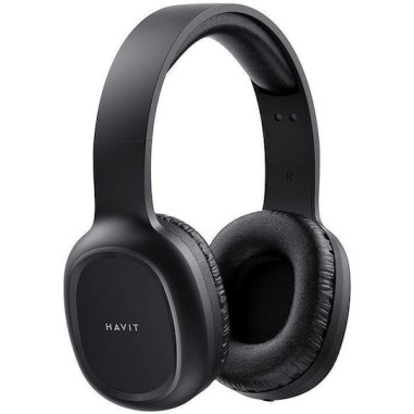 Havit H2590BT Pro Ασύρματα / Ενσύρματα Over Ear Ακουστικά με Ραδιόφωνο Μαύρα
