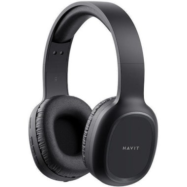 Havit H2590BT Pro Ασύρματα / Ενσύρματα Over Ear Ακουστικά με Ραδιόφωνο Μαύρα