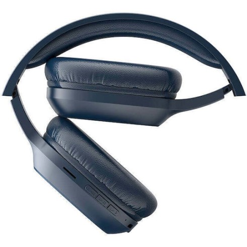 Havit H2590BT Pro Ασύρματα / Ενσύρματα Over Ear Ακουστικά με Ραδιόφωνο με 4 ώρες Λειτουργίας Μπλε