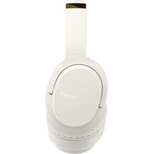 Havit I62 Ασύρματα Bluetooth Over Ear Ακουστικά με Ραδιόφωνο με 8 ώρες Λειτουργίας Χρυσά