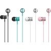 Havit E303P In-ear Handsfree με Βύσμα 3.5mm Ροζ
