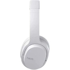 Havit I62 Ασύρματα / Ενσύρματα Over Ear Ακουστικά με 8 ώρες Λειτουργίας Λευκά