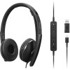 Lenovo Gen 2 (Teams) On Ear Multimedia Ακουστικά με μικρόφωνο και σύνδεση USB-A / USB-C