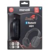 Maxell Spectrum Ασύρματα / Ενσύρματα On Ear Ακουστικά με 20 ώρες Λειτουργίας Μαύρα