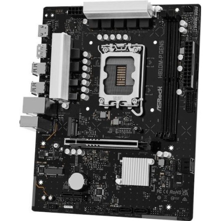 ASRock H810M-P Gen5 Motherboard Micro ATX με Intel 1851 Socket 90-MXBUE0-A0UAYZ
