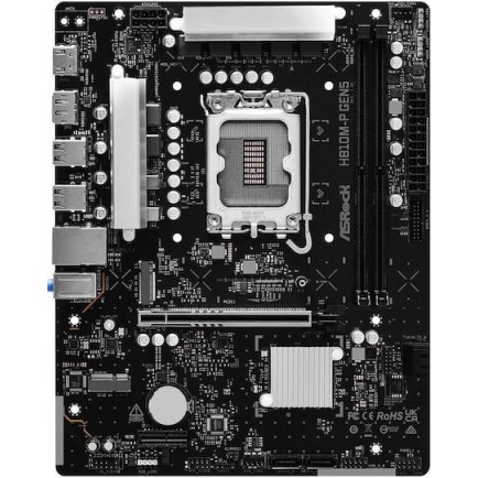 ASRock H810M-P Gen5 Motherboard Micro ATX με Intel 1851 Socket 90-MXBUE0-A0UAYZ