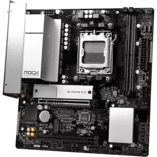 ASRock B850 Rock WiFi7 Motherboard ATX με AMD AM5 Socket 90-MXBU20-A0UAYZ