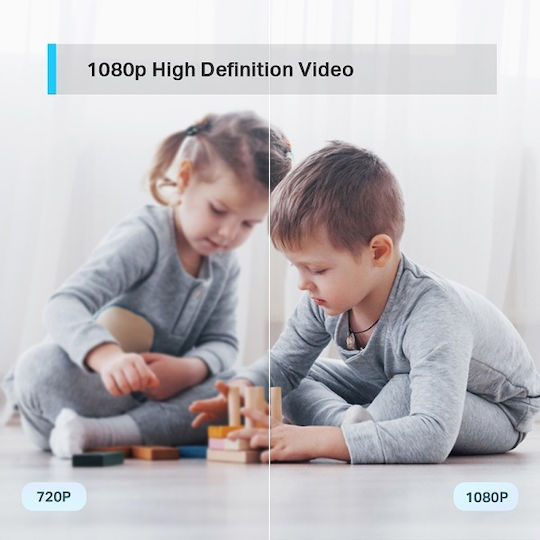 TP-LINK Tapo C200 v3.20 IP Κάμερα Παρακολούθησης Wi-Fi Full HD 1080p με Αμφίδρομη Επικοινωνία και Φακό 4mm