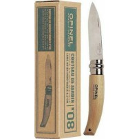 Opinel Νο.08 Garden Σουγιάς Καφέ σε Θήκη