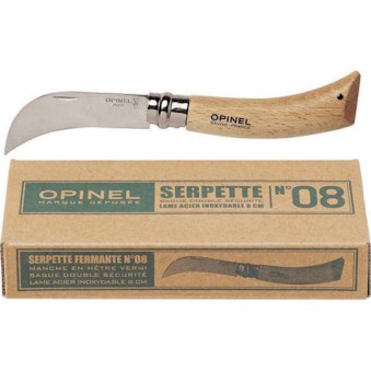 Opinel Νο.08 Garden Σουγιάς Καφέ