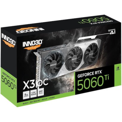Inno 3D GeForce RTX 5060 Ti 8GB GDDR7 X3 OC Κάρτα Γραφικών