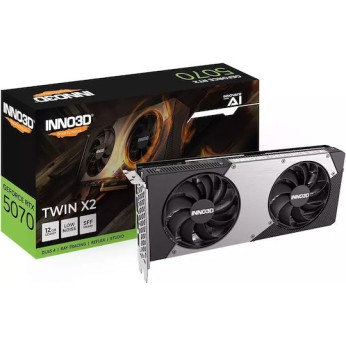 Inno 3D GeForce RTX 5070 12GB GDDR7 TWIN X2 OC Κάρτα Γραφικών