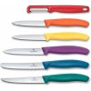 Victorinox Σετ Εργαλείων Μαγειρικής με Βάση 6τμχ Πολύχρωμο Swiss Classic