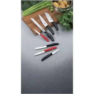Victorinox Σετ Ανοξείδωτων Εργαλείων Μαγειρικής με Βάση Μαύρο Swiss Classic
