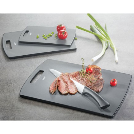 Gefu Επιφάνεια Κοπής Πλαστική Μαύρη 26x11cm