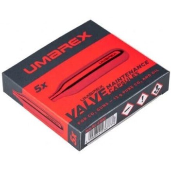 Umarex Co2 Capsule 5 Pcs 12g Preserving Cleaning Umr