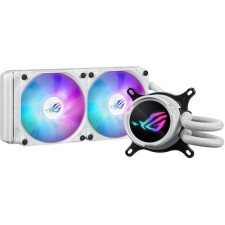 Asus ROG Strix LC III 240 (v2) Υδρόψυξη Επεξεργαστή Διπλού Ανεμιστήρα 120mm για Socket AM4/AM5/1700/1200 με ARGB Φωτισμό Λευκή