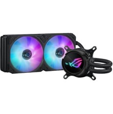 Asus ROG Strix LC III 240 (v1) Υδρόψυξη Επεξεργαστή Διπλού Ανεμιστήρα 120mm για Socket AM4/AM5/1700/1200 με ARGB Φωτισμό