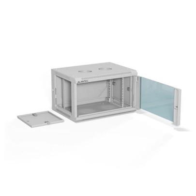 A-LAN Επιτοίχια Καμπίνα Rack 19U Γκρι
