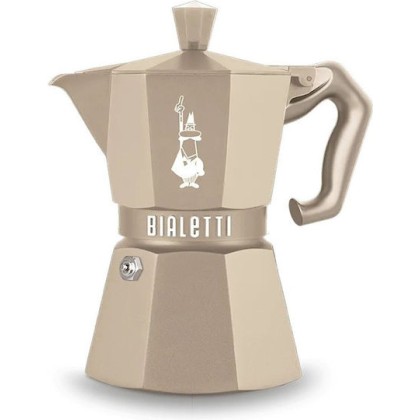 Bialetti Exclusive Μπρίκι Espresso 6cups Ασημί