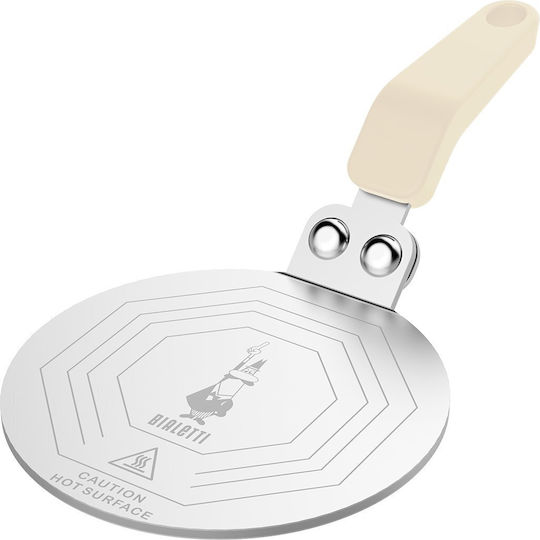 Bialetti Induction Μπρίκι Espresso Ασημί