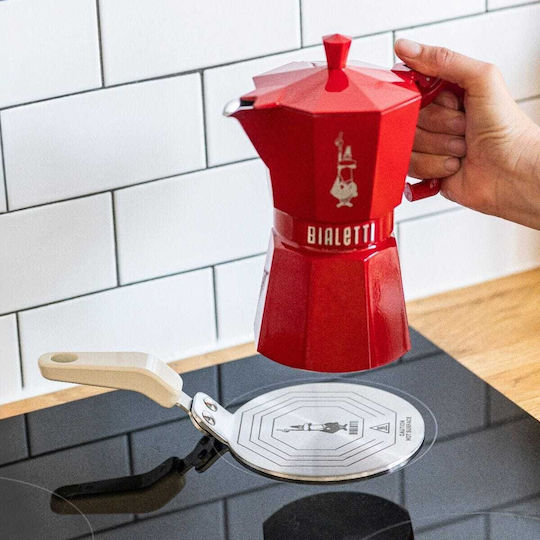 Bialetti Induction Μπρίκι Espresso Ασημί