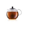 Bodum Assam Τσαγιέρα με Φίλτρο Γυάλινη Διάφανη 1500ml