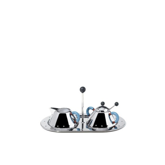 Alessi Γαλατιέρα Σερβιρίσματος Μεταλλική Ασημί