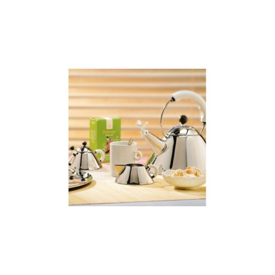 Alessi Τσαγιέρα Ανοξείδωτη Γκρι 2000ml