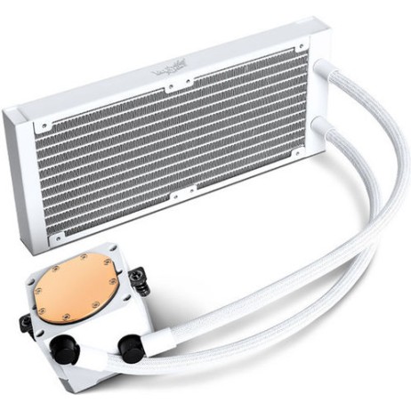 Valkyrie Syn 240 ARGB Υδρόψυξη Επεξεργαστή Διπλού Ανεμιστήρα 120mm για Socket AM4/AM5/1700/1200/115x Λευκή