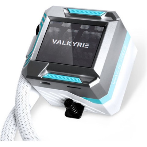 Valkyrie Syn 240 ARGB Υδρόψυξη Επεξεργαστή Διπλού Ανεμιστήρα 120mm για Socket AM4/AM5/1700/1200/115x Λευκή