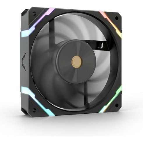 Valkyrie V12F Case Fan 120mm με ARGB Φωτισμό και Σύνδεση 4-Pin PWM Λευκό