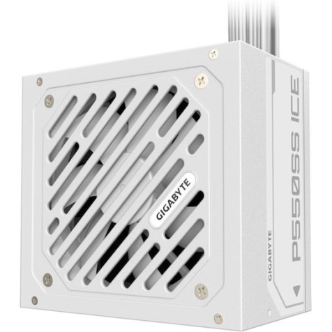 Gigabyte GP-P550SS ICE 550W Λευκό Τροφοδοτικό Υπολογιστή Full Wired 80 Plus Silver