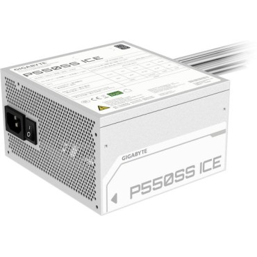 Gigabyte GP-P550SS ICE 550W Λευκό Τροφοδοτικό Υπολογιστή Full Wired 80 Plus Silver