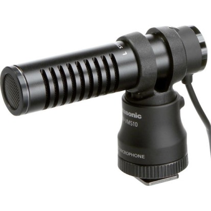 Panasonic VW-VMS10E Πυκνωτικό Μικρόφωνο 3.5mm Shock Mounted για Κάμερα
