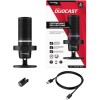 HyperX DuoCast RGB Multi-Polar Πυκνωτικό Μικρόφωνο Επιτραπέζιο