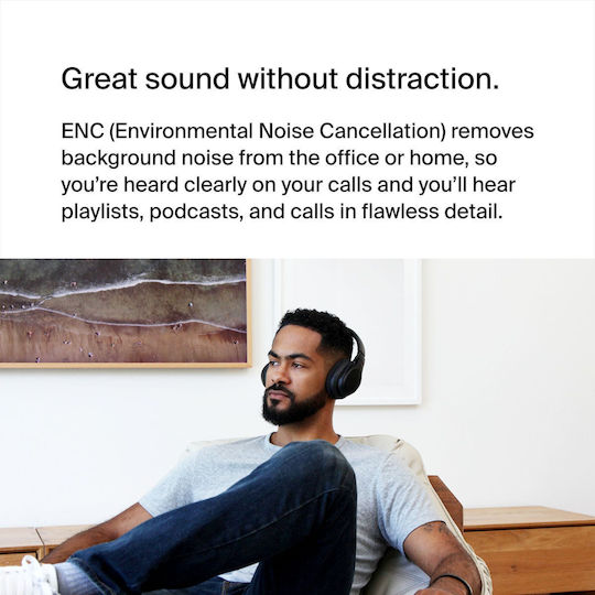 Belkin SoundForm Adapt Ασύρματα On Ear Multimedia Ακουστικά με μικρόφωνο και σύνδεση Bluetooth