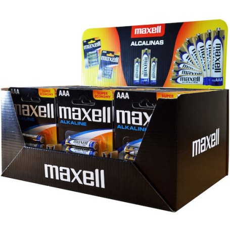 Maxell Αλκαλική Μπαταρία AAA 1.5V